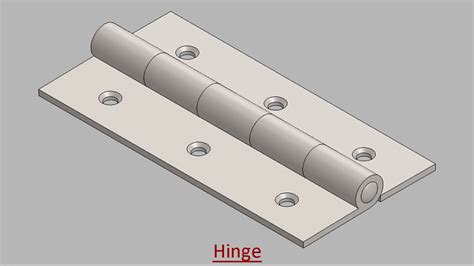 solidworks hinge model